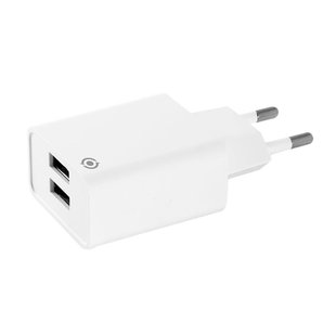 Мережевий зарядний пристрій Piko TC-242 (2USB, 2.4A) White (1283126477560) 329724 фото