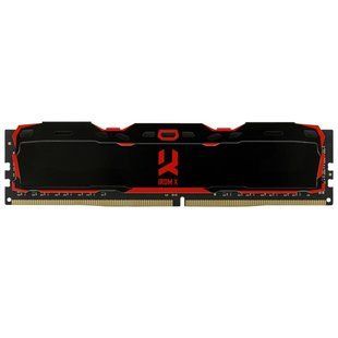 Модуль пам`ятi DDR4 8GB/3200 Goodram Iridium X Black (IR-X3200D464L16SA/8G) 354667 фото