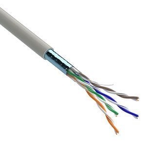 Патч-кабель FTP OK-Net КГПВЭ-ВП (100) кат.5е, 4х2хAWG26/7, бухта 305м (7932026) 424210 фото