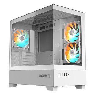 Корпус Gigabyte C201 Panoramic Tempered Glass Ice без БЖ (GB-C201PI) 555586 фото