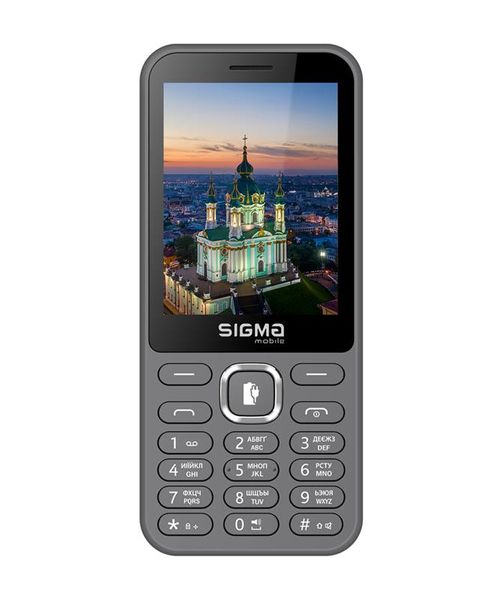 Мобiльний телефон Sigma mobile X-style 31 Power Type-C Dual Sim Grey 448249 фото