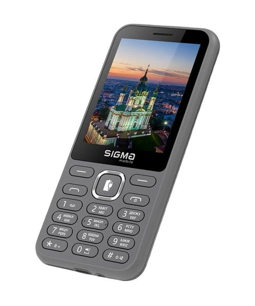 Мобiльний телефон Sigma mobile X-style 31 Power Type-C Dual Sim Grey 448249 фото