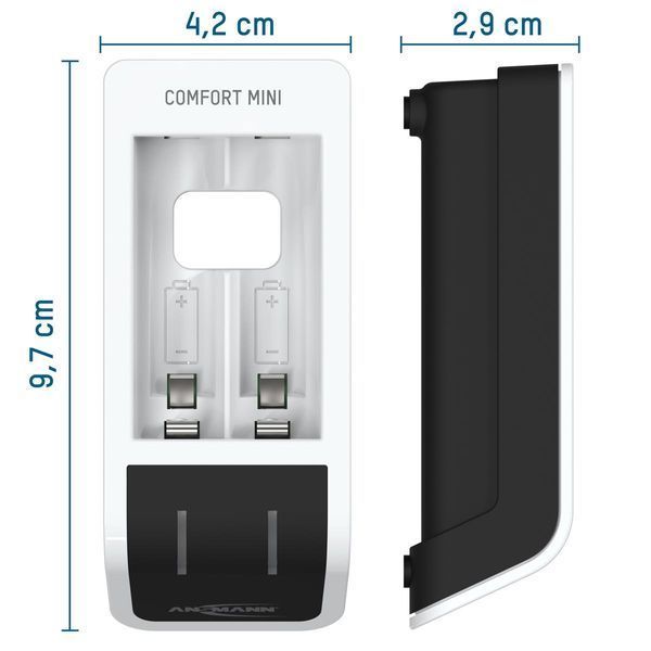 Зарядний пристрiй Ansmann Comfort Mini (1001-0091) 535913 фото