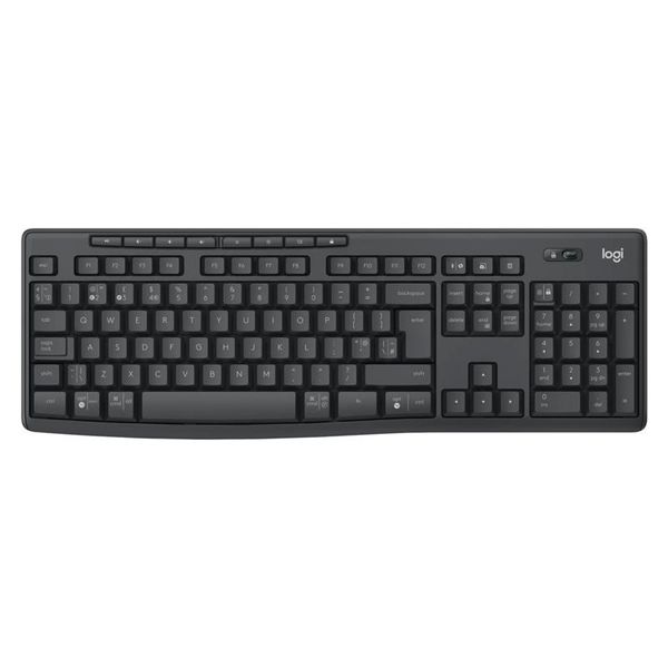 Комплект (клавіатура, мишка) бездротовий Logitech MK370 Black USB (L920-012077) 476755 фото