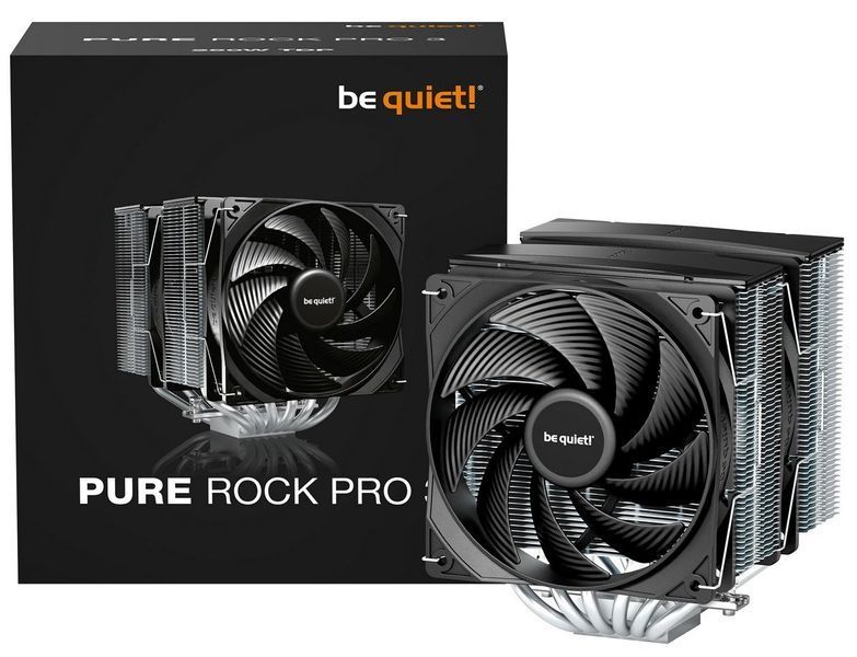Кулер процесорний be quiet! Pure Rock Pro 3 Black (BK041) 580426 фото