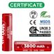 Акумулятор Vapcell F38 18650 Li-Ion 3800mAh 1шт 508115 фото 5