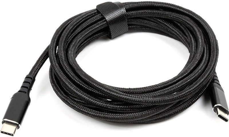 Кабель San Guan USB Type-C - USB Type-C (M/M) PD 60W, 3 м, Black (CA914104) 548144 фото