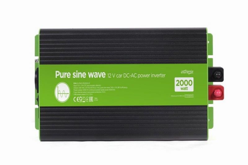 Інвертор напруги EnerGenie EG-PWC-PS2000-01 2000W 444842 фото