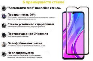 Захисне скло BeCover для Motorola Moto E20 Black (706900) 382066 фото