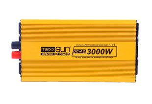 Інвертор напруги Mexxsun YX-3000W-S, 12V/220V, 3000W (MXSPSW-3000-12S/29185) 444896 фото