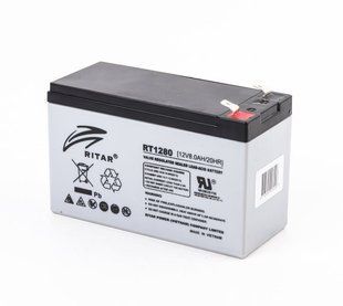 Акумуляторна батарея Ritar 12V 8AH (RT1280) AGM 126800 фото