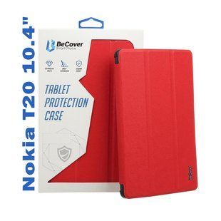 Чохол-книжка BeCover Smart для Nokia T20 10.4" Red (708045) 453384 фото