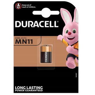 Батарейка Duracell MN11 (A11) BL 1 шт. 617992 фото