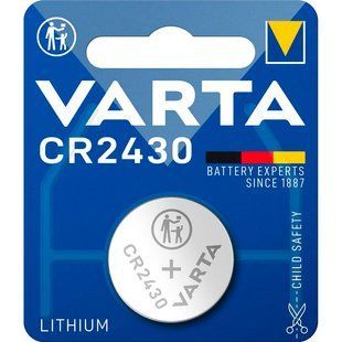 Батарейка Varta CR 2430 BL 1шт 478190 фото