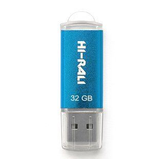 Флеш-накопичувач USB 32GB Hi-Rali Rocket Series Blue (HI-32GBVCBL) 305096 фото