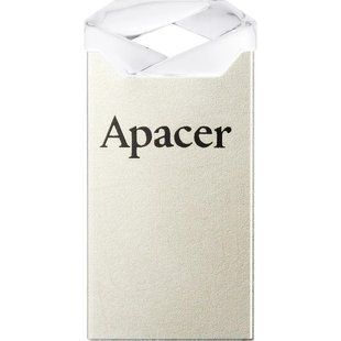 Флеш-накопичувач USB 32GB Apacer AH111 Silver/Crystal (AP32GAH111CR-1) 242555 фото