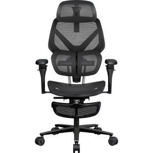 Крісло для геймерів TX3 Flex Pro Footrest Mesh Black (TEGC-3089101.11) 615180 фото