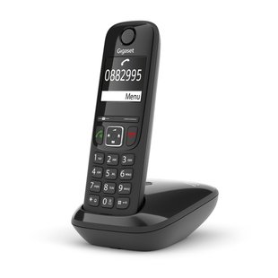 Радiотелефон DECT Gigaset AS690 Black (S30852-H2816-S301) 463150 фото