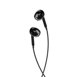 Гарнітура XO EP43 In-ear Earphone Black (6920680879168) 556223 фото
