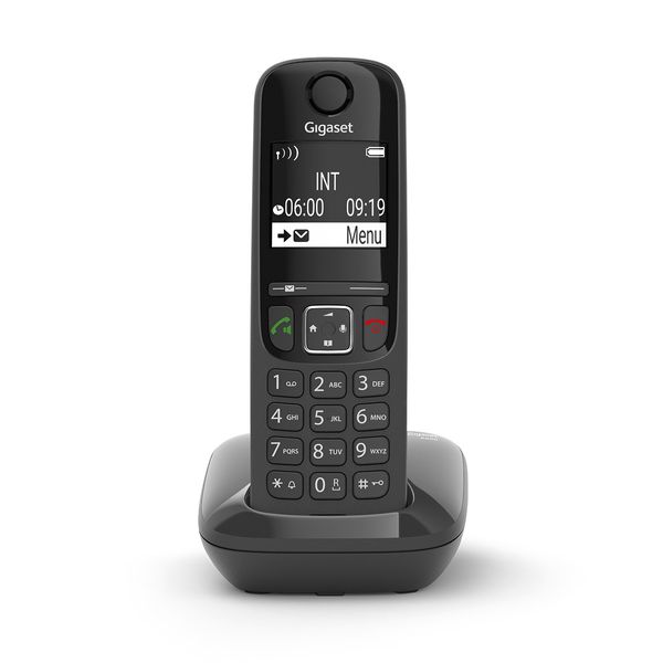 Радiотелефон DECT Gigaset AS690 Black (S30852-H2816-S301) 463150 фото