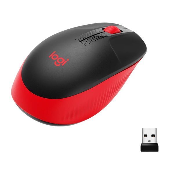 Миша бездротова Logitech M190 Wireless Red (910-005908) 320558 фото