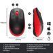 Миша бездротова Logitech M190 Wireless Red (910-005908) 320558 фото 6