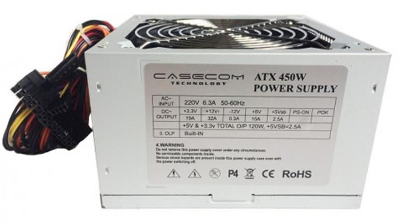 Блок живлення CaseCom (CM 450 ATX) 450W 176257 фото