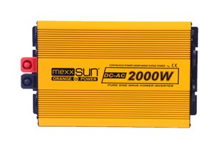 Інвертор напруги Mexxsun YX-2000W-S, 12V/220V, 2000W (29182) 444895 фото