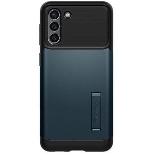 Чохол-накладка Spigen Slim Armor для Samsung Galaxy S21 SM-G991 Metal Slate (ACS02444) 551530 фото