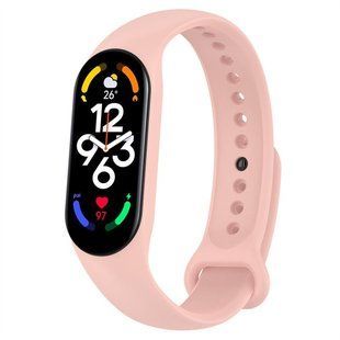 Силіконовий ремінець BeCover для Xiaomi Mi Smart Band 7 Pink (707483) 482466 фото