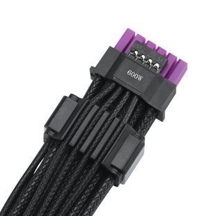 Кабель для відеокарти Asus ROG Equalizer 12V-2x6 ATX 3.1 & PCIe 5.1 Black (90YE00BN-B0QA00) 609940 фото