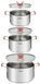 Набір посуду Tefal Opti Space 6 предметів (G720S674) 359363 фото 3