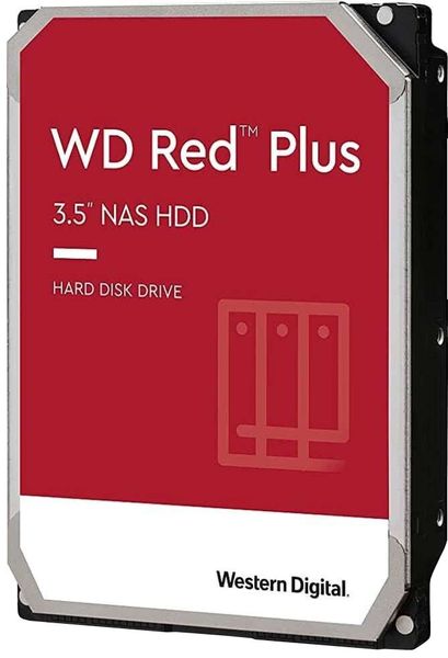 Накопичувач HDD SATA 6.0TB WD Red Plus 5400rpm 256MB (WD60EFPX) 452949 фото