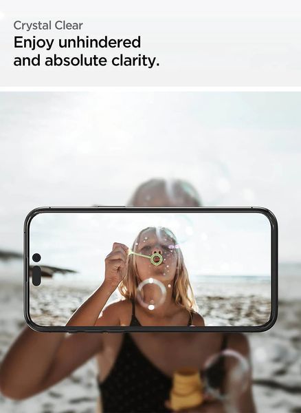 Захисне скло Spigen Glas.tR AlignMaster FC для Apple iPhone 14 Pro, Black, 2шт (AGL05216) 504604 фото