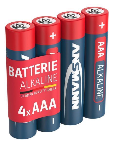 Батарейка Ansmann AAA/LR03 BL 4шт 535956 фото