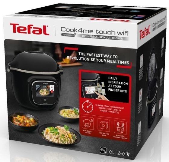 Мультиварка-скороварка Tefal Cook4me Touch CY912830 483201 фото