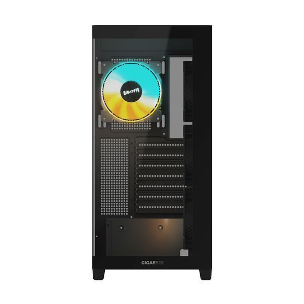Корпус Gigabyte Aorus C500 Panoramic Stealth Tempered Glass Black без БЖ (GB-C500P ST) 537455 фото