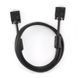 Кабель Cablexpert VGA-VGA HD15M/HD15M з 2-ма фер. кільцями, подвійний екран, чорний, 1.8 м (CC-PPVGA-6B) 19167 фото 1