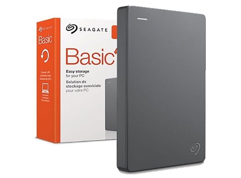 Зовнішній жорсткий диск 2.5" USB 4.0TB Seagate Bacis Black (STJL4000400) 280858 фото