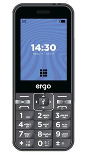 Мобiльний телефон Ergo E281 Dual Sim Black 375962 фото