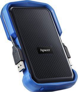 Зовнішній жорсткий диск 2.5" USB 2.0TB Apacer AC631 Black/Blue (AP2TBAC631U-1) 242173 фото