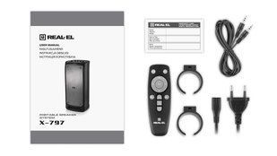 Акустична система REAL-EL X-797 Black 551985 фото