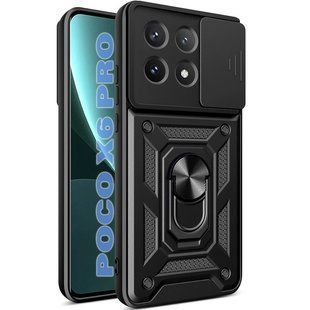 Чохол-накладка BeCover Military для Poco X6 Pro Black (711157) 558626 фото