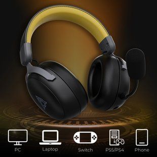 Bluetooth-гарнітура Ajazz AHM08 MAX 3-Mode Black (AHM08-MAX-BGY) 587329 фото