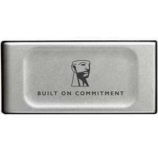 Накопичувач зовнішній SSD Portable 1ТB Kingston XS2000 BoC Silver (SXS2000/1000GA) 557489 фото