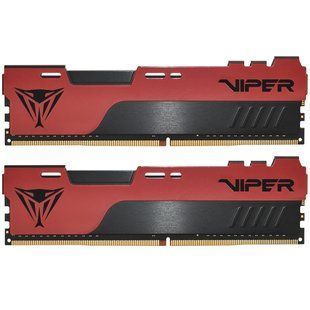 Модуль пам`яті DDR4 2x8GB/3200 Patriot Viper Elite II Red (PVE2416G320C8K) 362520 фото