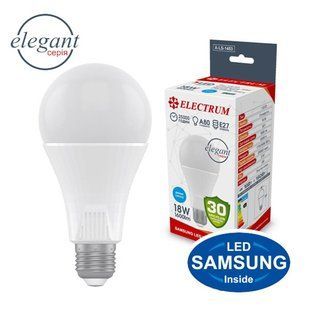 Лампа світлодіодна стандартна Electrum 18W E27 6500K A-LS-1453 443933 фото