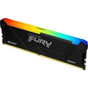 Модуль пам`яті DDR4 8GB/3200 Kingston Fury Beast RGB (KF432C16BB2A/8WP) 569849 фото