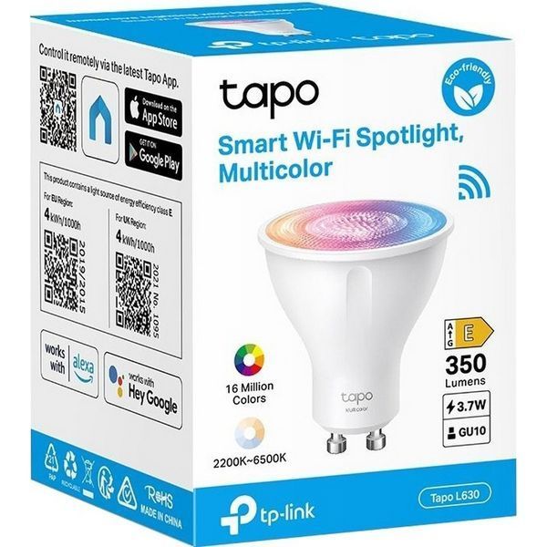 Розумна багатокольорова Wi-Fi лампа TP-Link Tapo L630 587843 фото