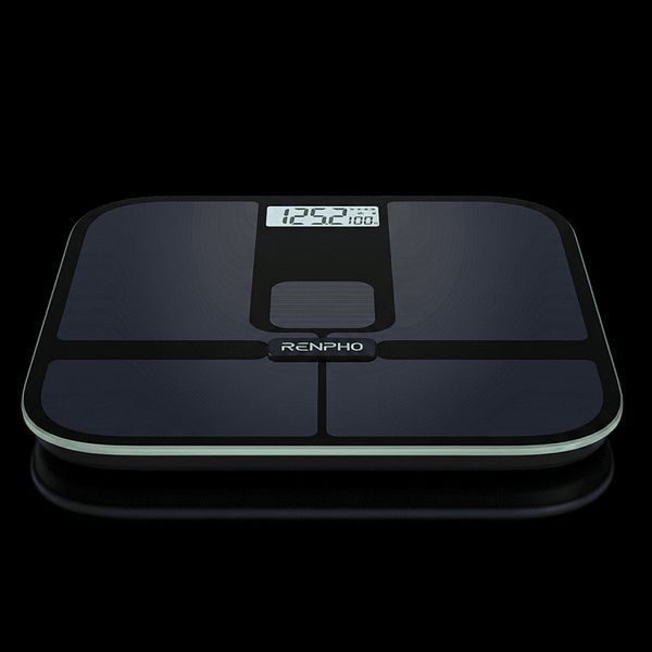 Ваги підлогові RENPHO Elis Solar 2 Smart Body Scale Black (R-A020-BK) 621724 фото